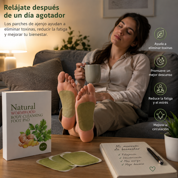 ENERGY FOOT PATCH™ Parche Herbal para Pies