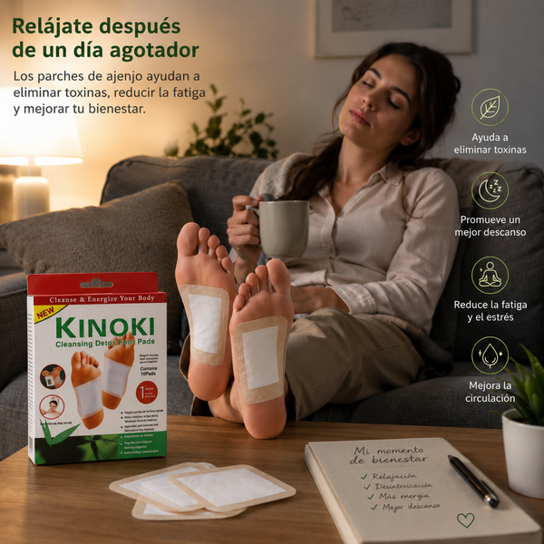ENERGY FOOT PATCH™ Parche Herbal para Pies