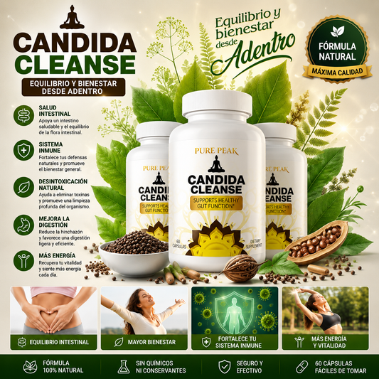 Candida Cleanse ™ Limpieza Candida Natural